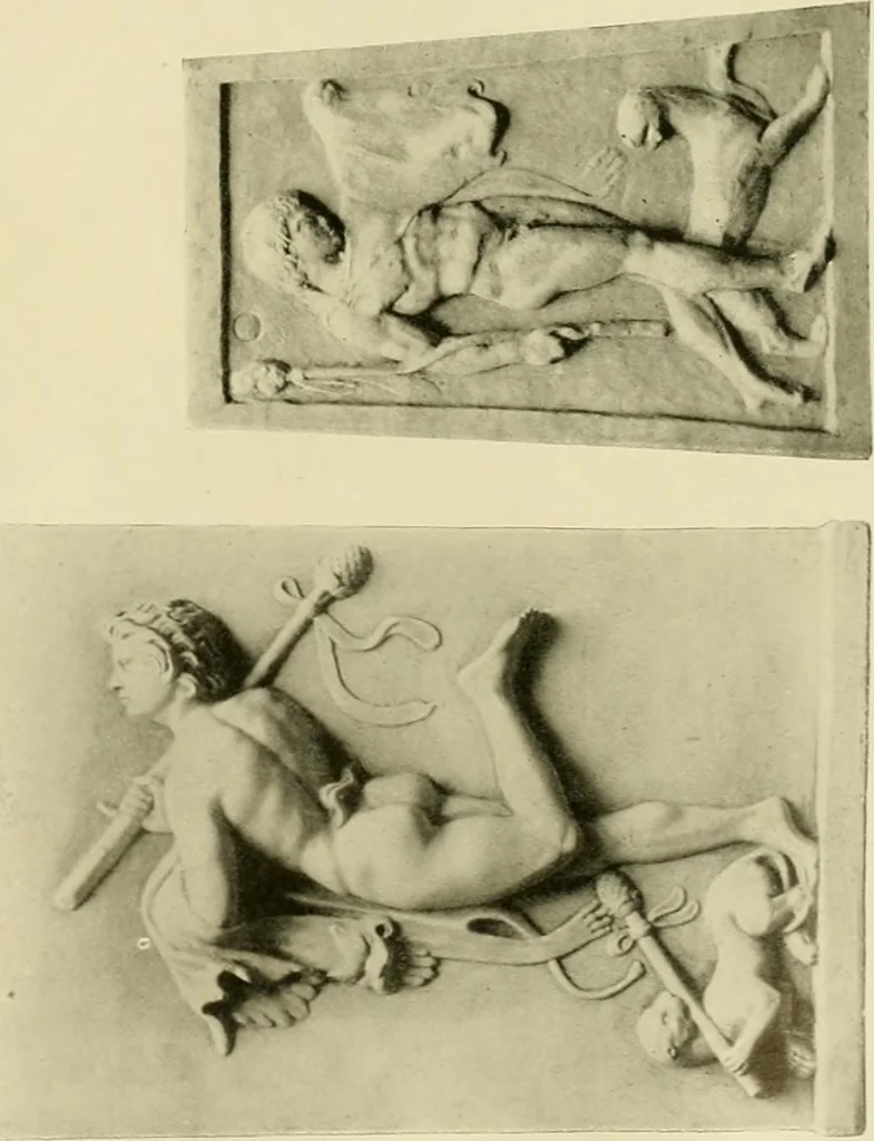 An illustration from Catalogue of plaster cast reproductions from antique, medieval and modern sculpture., 1894, leaf 72