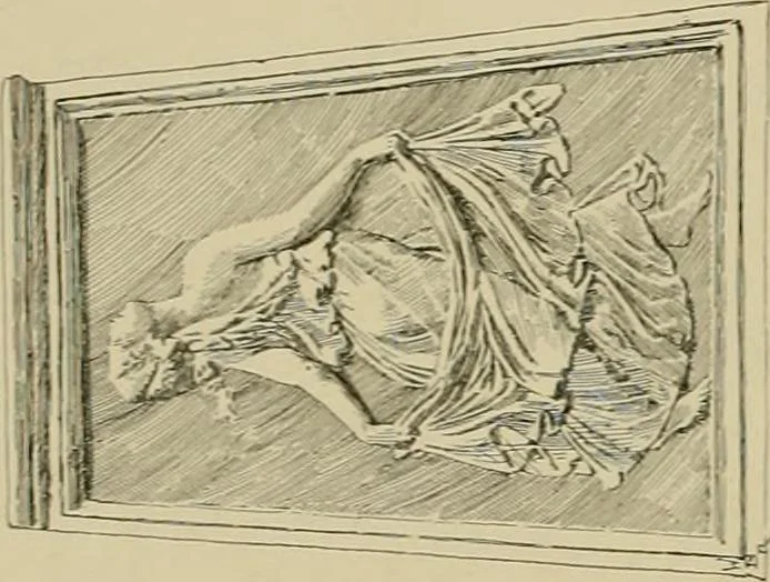 An illustration from Catalogue of plaster cast reproductions from antique, medieval and modern sculpture., 1894, leaf 73