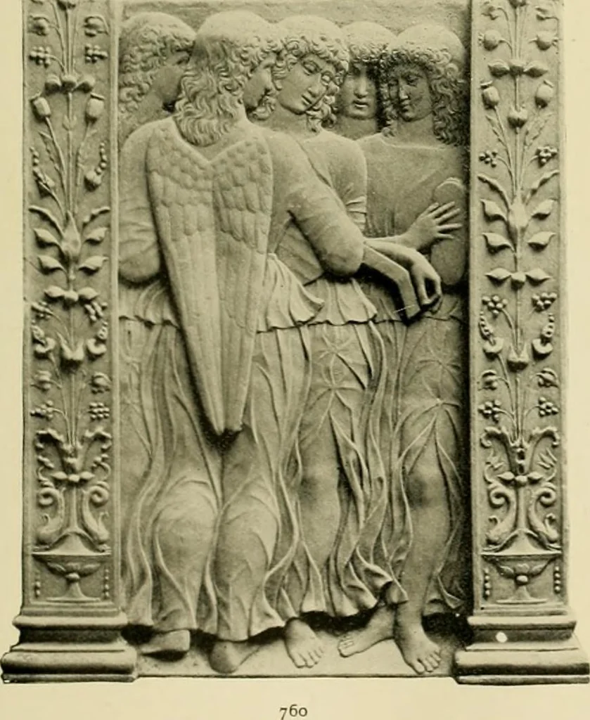 An illustration from Catalogue of plaster cast reproductions from antique, medieval and modern sculpture., 1894, leaf 78