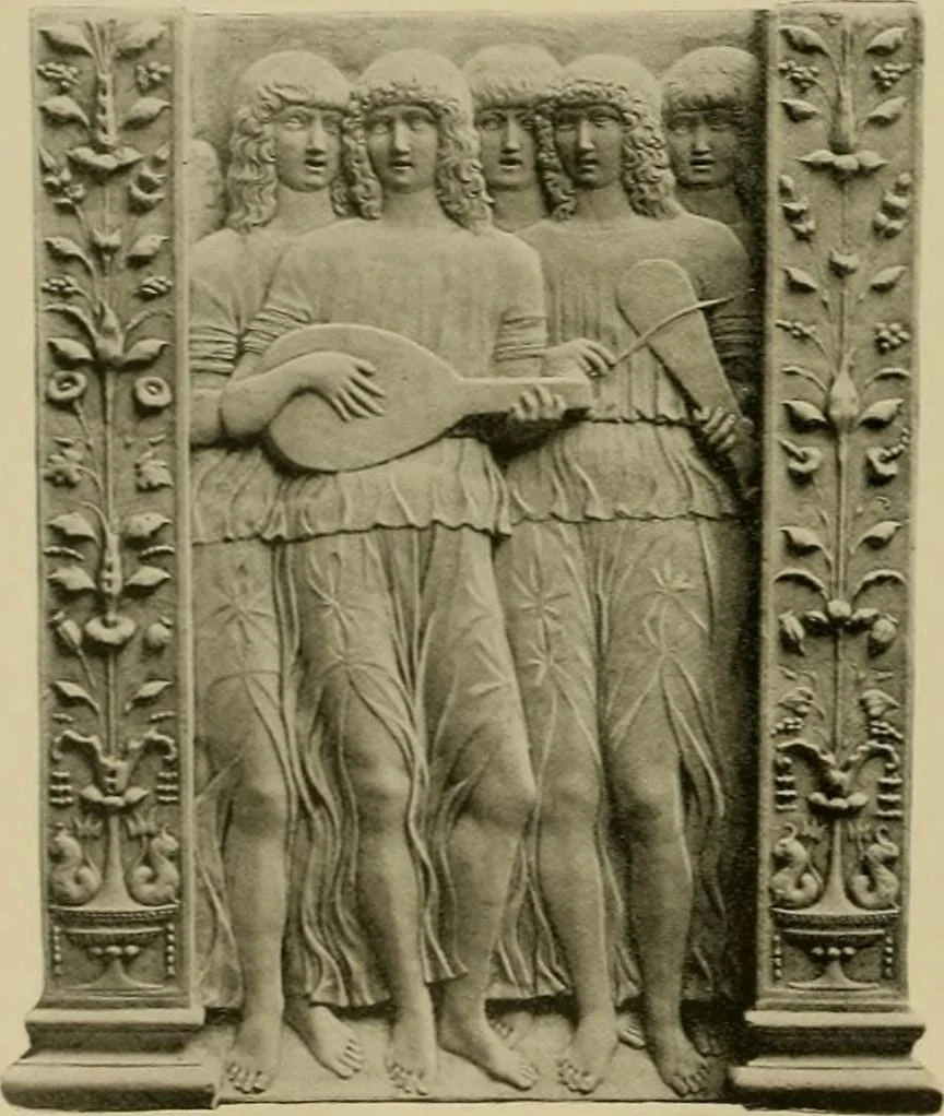 An illustration from Catalogue of plaster cast reproductions from antique, medieval and modern sculpture., 1894, leaf 79