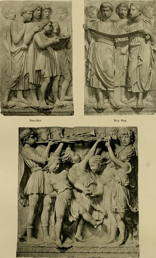 An illustration from Catalogue of plaster cast reproductions from antique, medieval and modern sculpture., 1894, leaf 87