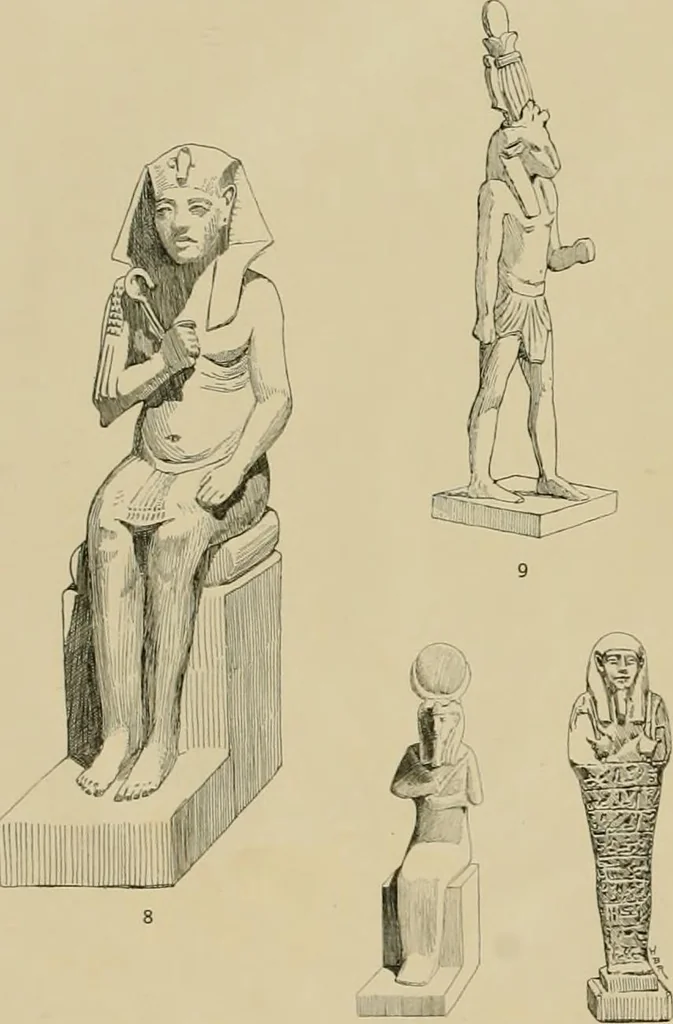 An illustration from Catalogue of plaster cast reproductions from antique, medieval and modern sculpture., 1894, leaf 9