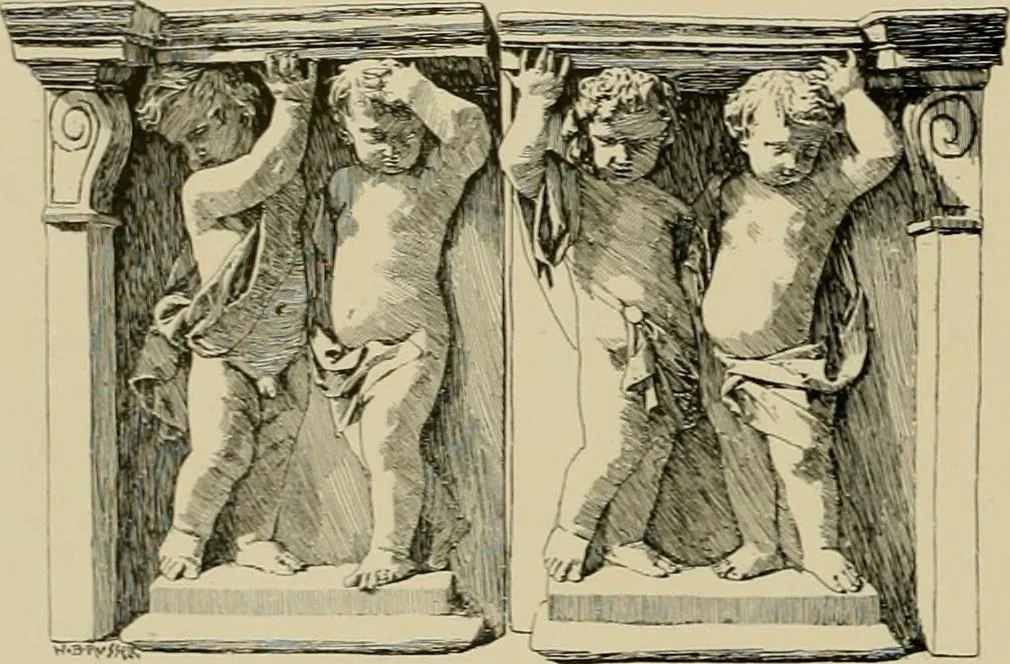 An illustration from Catalogue of plaster cast reproductions from antique, medieval and modern sculpture., 1894, leaf 99