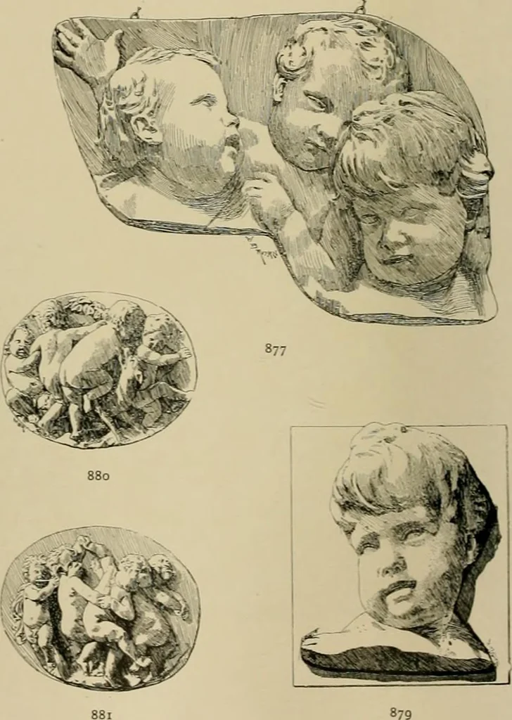 An illustration from Catalogue of plaster cast reproductions from antique, medieval and modern sculpture., 1894, leaf 99