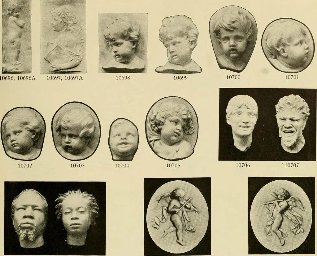 An illustration from Catalogue of plaster reproductions from antique, medieval and modern sculpture : subjects for art schools made and for sale by P.P. Caproni, 1913, leaf 100
