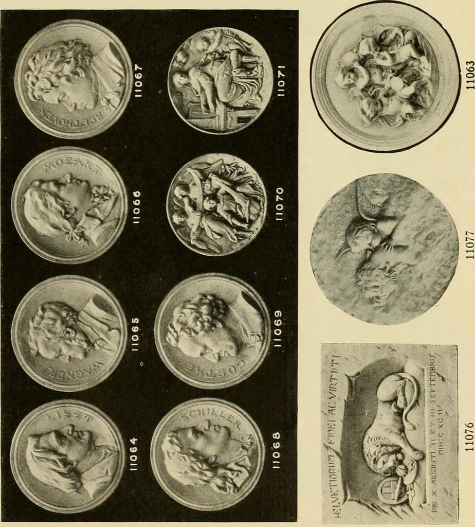 An illustration from Catalogue of plaster reproductions from antique, medieval and modern sculpture : subjects for art schools made and for sale by P.P. Caproni, 1913, leaf 104