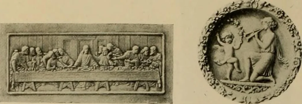 An illustration from Catalogue of plaster reproductions from antique, medieval and modern sculpture : subjects for art schools made and for sale by P.P. Caproni, 1913, leaf 105