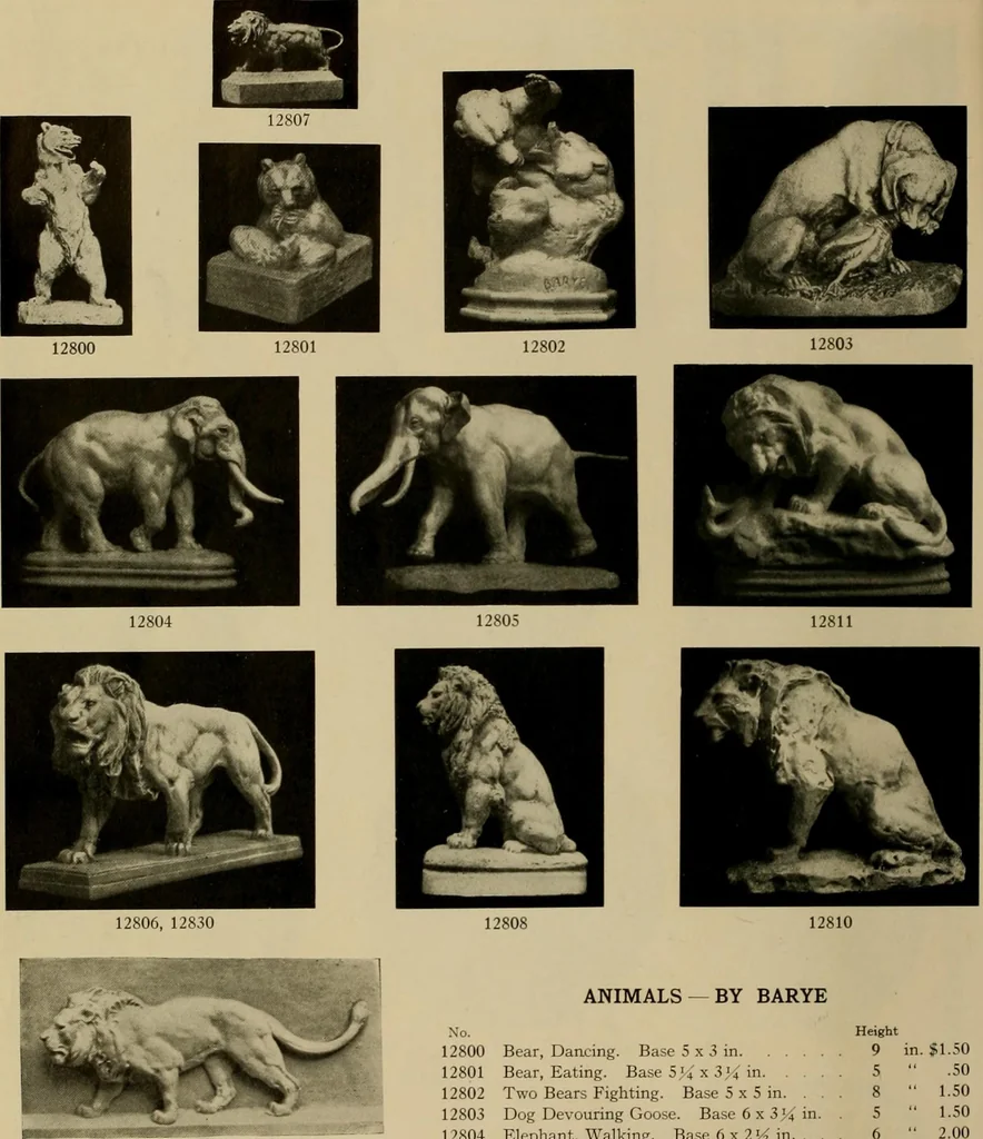 An illustration from Catalogue of plaster reproductions from antique, medieval and modern sculpture : subjects for art schools made and for sale by P.P. Caproni, 1913, leaf 109