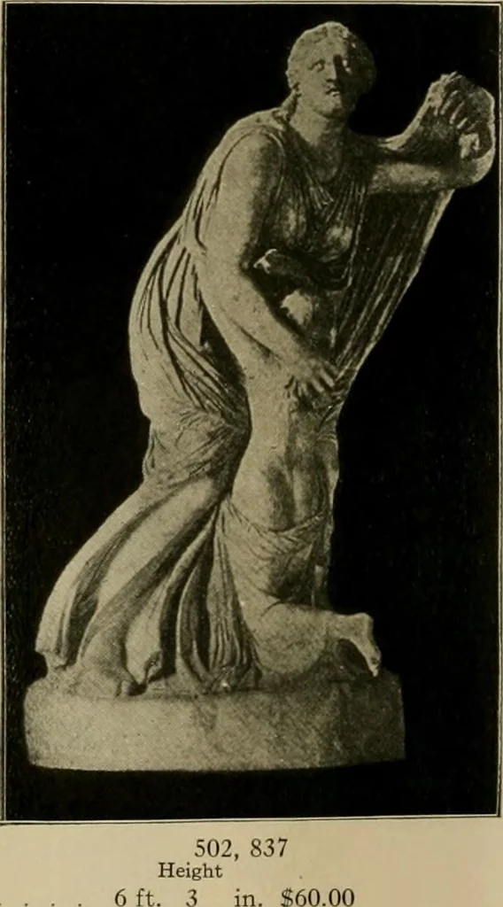 An illustration from Catalogue of plaster reproductions from antique, medieval and modern sculpture : subjects for art schools made and for sale by P.P. Caproni, 1913, leaf 11