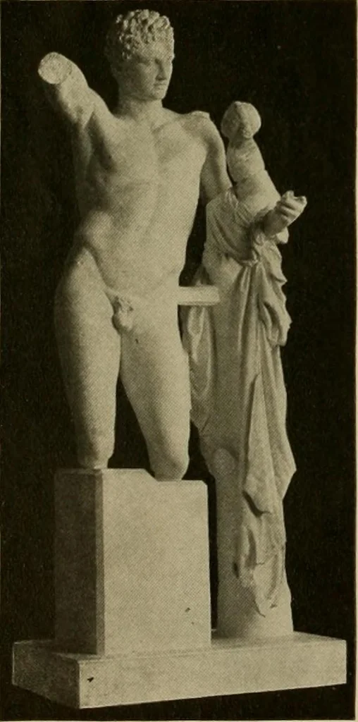 An illustration from Catalogue of plaster reproductions from antique, medieval and modern sculpture : subjects for art schools made and for sale by P.P. Caproni, 1913, leaf 13