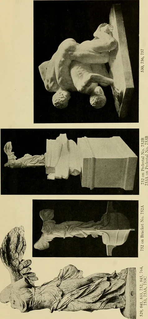 An illustration from Catalogue of plaster reproductions from antique, medieval and modern sculpture : subjects for art schools made and for sale by P.P. Caproni, 1913, leaf 16