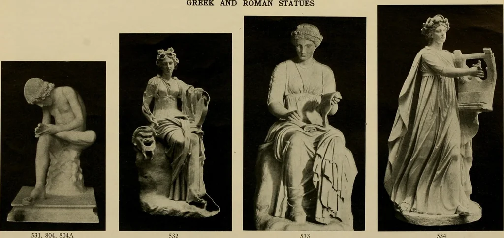 An illustration from Catalogue of plaster reproductions from antique, medieval and modern sculpture : subjects for art schools made and for sale by P.P. Caproni, 1913, leaf 17