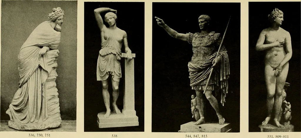 An illustration from Catalogue of plaster reproductions from antique, medieval and modern sculpture : subjects for art schools made and for sale by P.P. Caproni, 1913, leaf 18