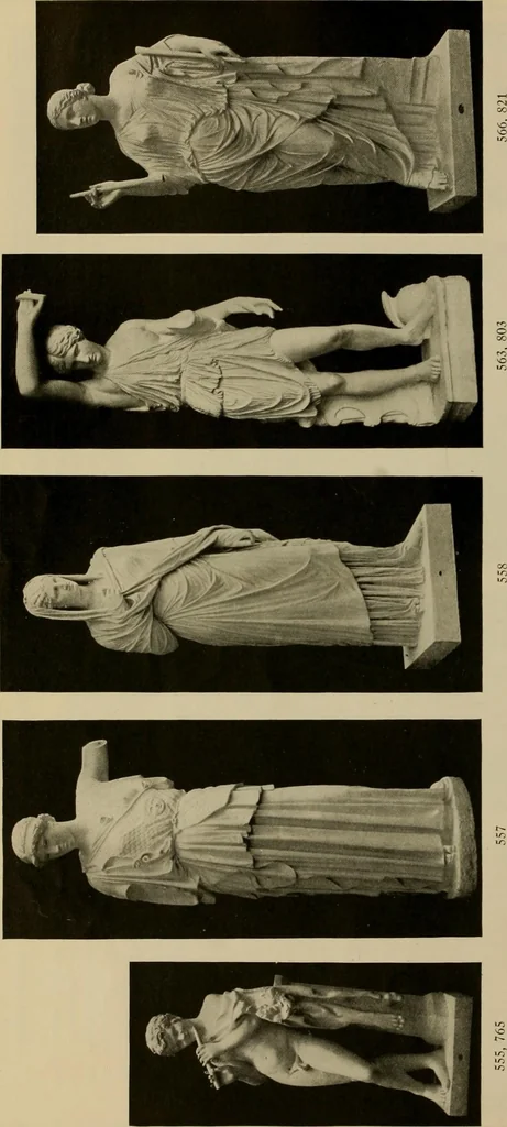 An illustration from Catalogue of plaster reproductions from antique, medieval and modern sculpture : subjects for art schools made and for sale by P.P. Caproni, 1913, leaf 19