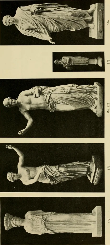 An illustration from Catalogue of plaster reproductions from antique, medieval and modern sculpture : subjects for art schools made and for sale by P.P. Caproni, 1913, leaf 20