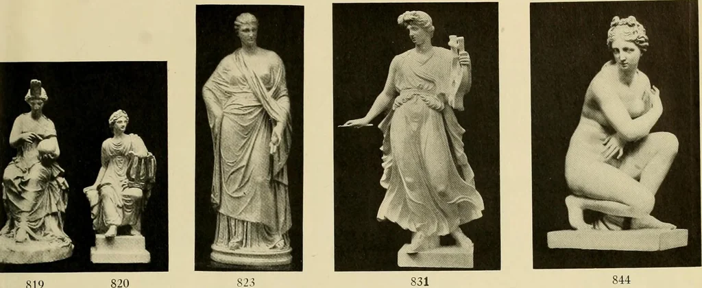 An illustration from Catalogue of plaster reproductions from antique, medieval and modern sculpture : subjects for art schools made and for sale by P.P. Caproni, 1913, leaf 22