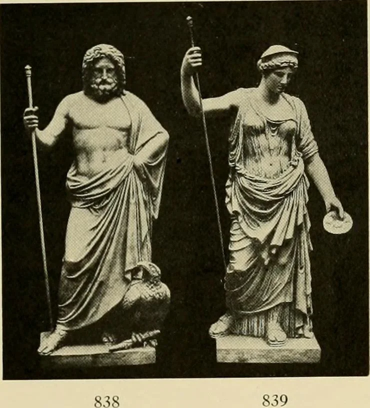 An illustration from Catalogue of plaster reproductions from antique, medieval and modern sculpture : subjects for art schools made and for sale by P.P. Caproni, 1913, leaf 22