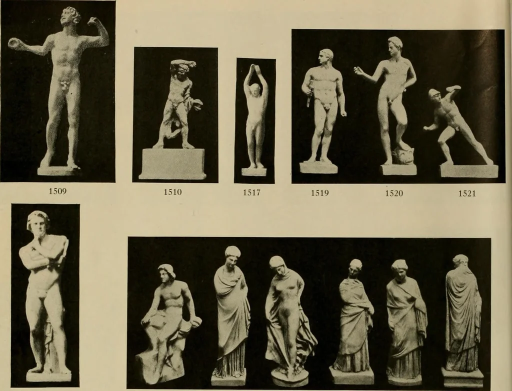 An illustration from Catalogue of plaster reproductions from antique, medieval and modern sculpture : subjects for art schools made and for sale by P.P. Caproni, 1913, leaf 23