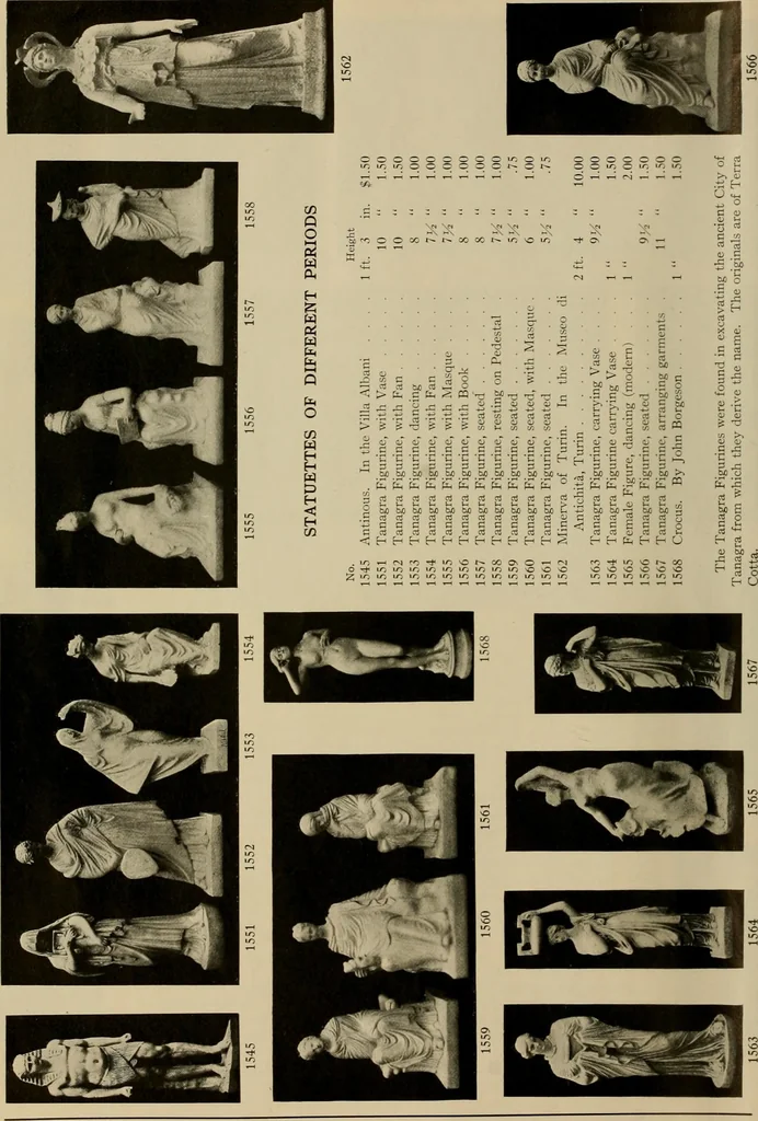 An illustration from Catalogue of plaster reproductions from antique, medieval and modern sculpture : subjects for art schools made and for sale by P.P. Caproni, 1913, leaf 25