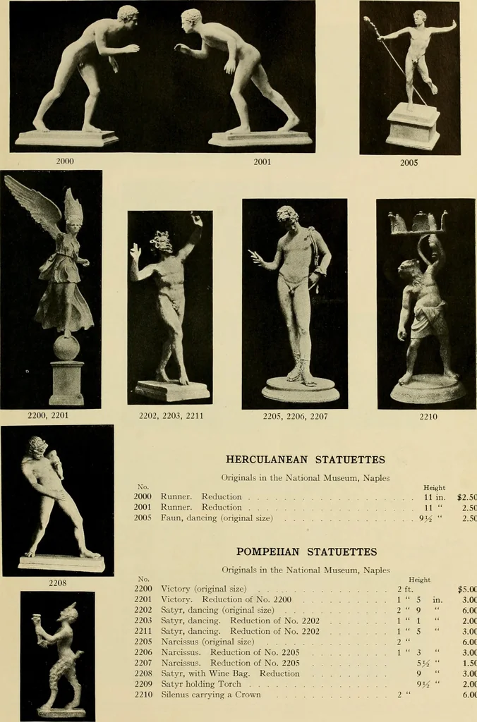 An illustration from Catalogue of plaster reproductions from antique, medieval and modern sculpture : subjects for art schools made and for sale by P.P. Caproni, 1913, leaf 26