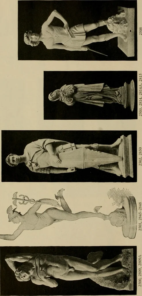 An illustration from Catalogue of plaster reproductions from antique, medieval and modern sculpture : subjects for art schools made and for sale by P.P. Caproni, 1913, leaf 27