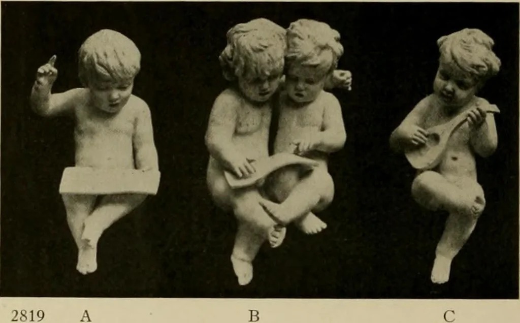 An illustration from Catalogue of plaster reproductions from antique, medieval and modern sculpture : subjects for art schools made and for sale by P.P. Caproni, 1913, leaf 31