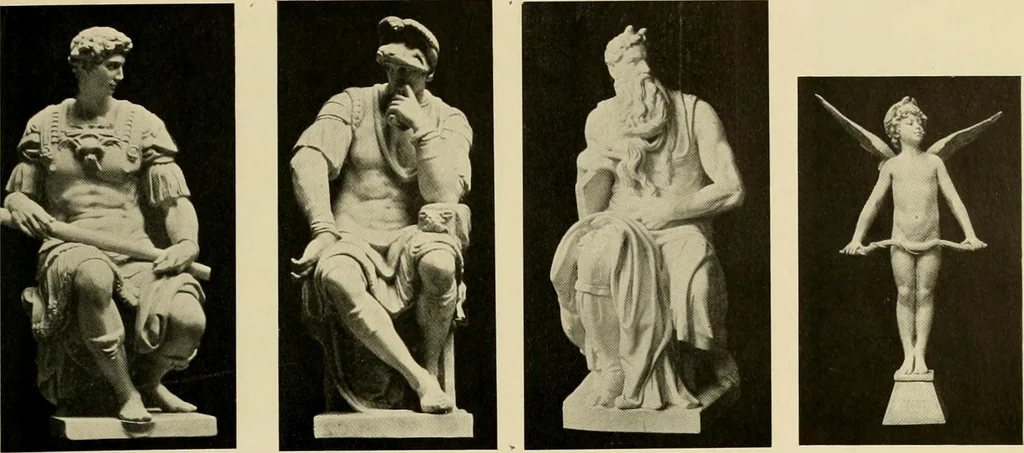 An illustration from Catalogue of plaster reproductions from antique, medieval and modern sculpture : subjects for art schools made and for sale by P.P. Caproni, 1913, leaf 32