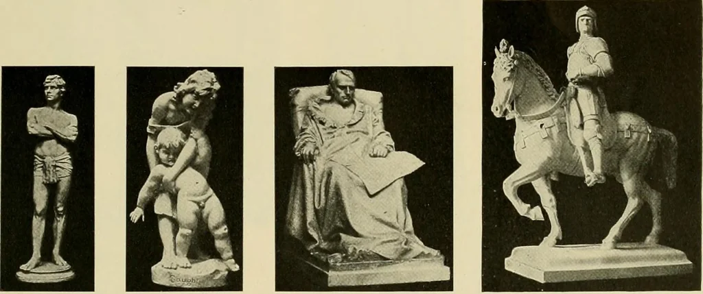 An illustration from Catalogue of plaster reproductions from antique, medieval and modern sculpture : subjects for art schools made and for sale by P.P. Caproni, 1913, leaf 32
