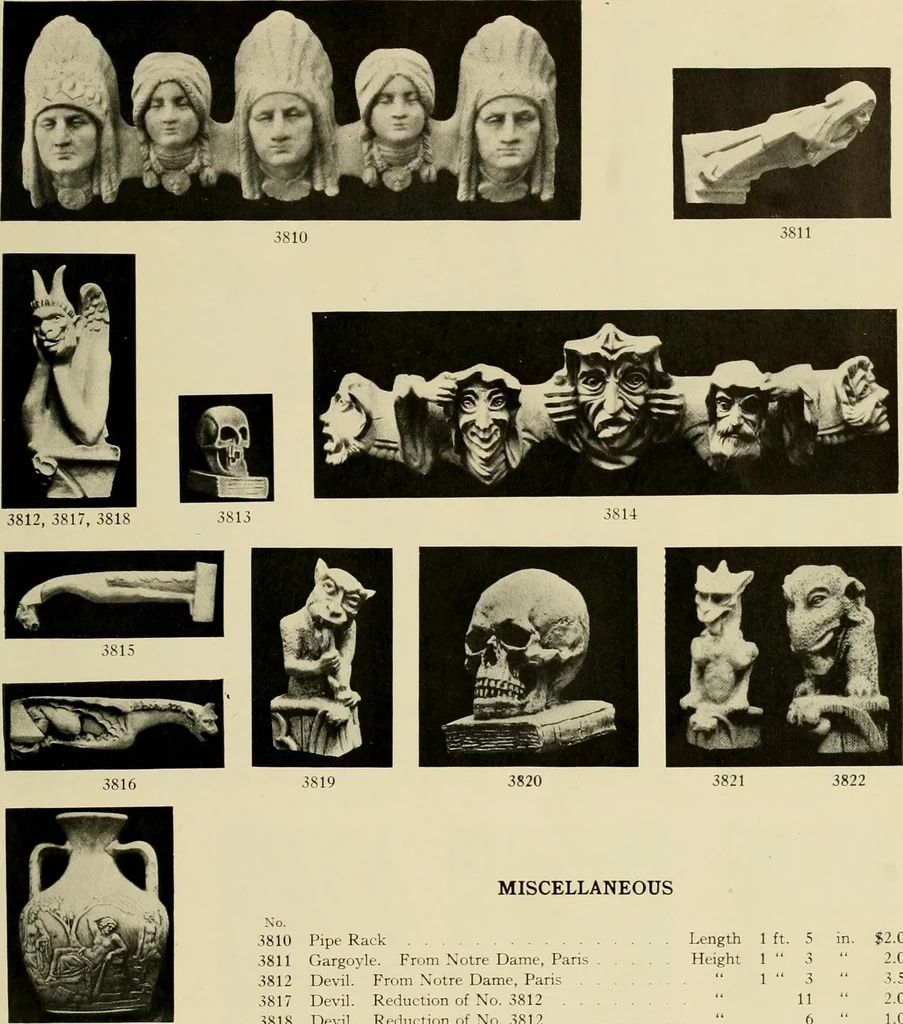 An illustration from Catalogue of plaster reproductions from antique, medieval and modern sculpture : subjects for art schools made and for sale by P.P. Caproni, 1913, leaf 38