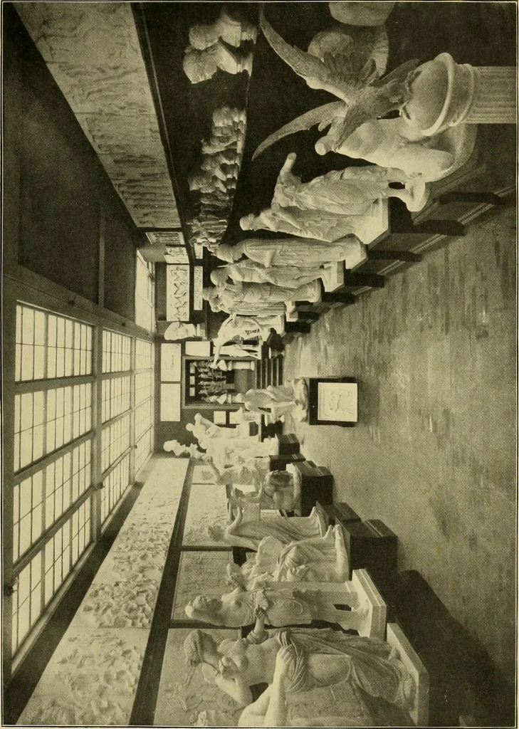 An illustration from Catalogue of plaster reproductions from antique, medieval and modern sculpture : subjects for art schools made and for sale by P.P. Caproni, 1913, leaf 4