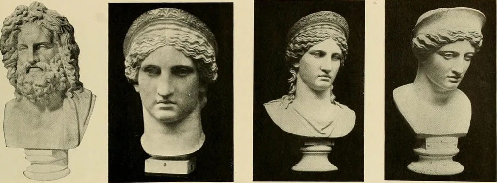 An illustration from Catalogue of plaster reproductions from antique, medieval and modern sculpture : subjects for art schools made and for sale by P.P. Caproni, 1913, leaf 40