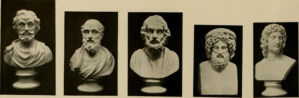 An illustration from Catalogue of plaster reproductions from antique, medieval and modern sculpture : subjects for art schools made and for sale by P.P. Caproni, 1913, leaf 43