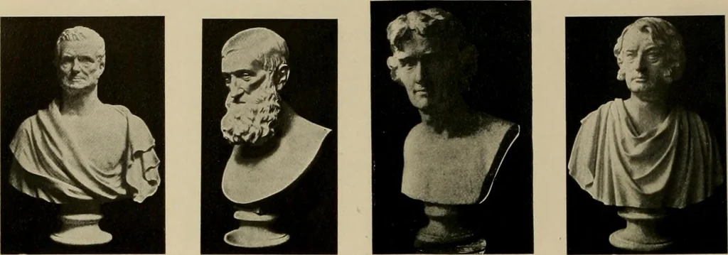 An illustration from Catalogue of plaster reproductions from antique, medieval and modern sculpture : subjects for art schools made and for sale by P.P. Caproni, 1913, leaf 49