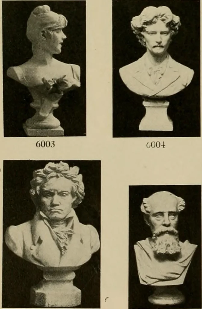An illustration from Catalogue of plaster reproductions from antique, medieval and modern sculpture : subjects for art schools made and for sale by P.P. Caproni, 1913, leaf 57