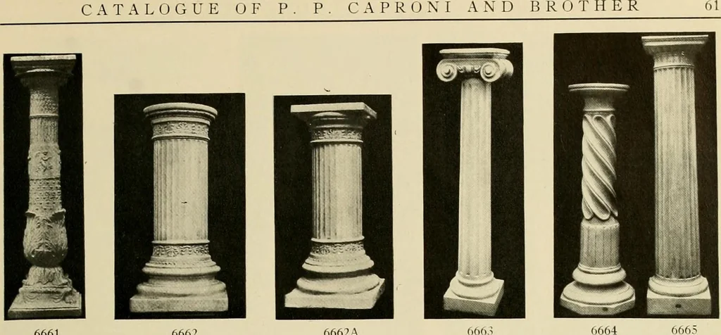 An illustration from Catalogue of plaster reproductions from antique, medieval and modern sculpture : subjects for art schools made and for sale by P.P. Caproni, 1913, leaf 62