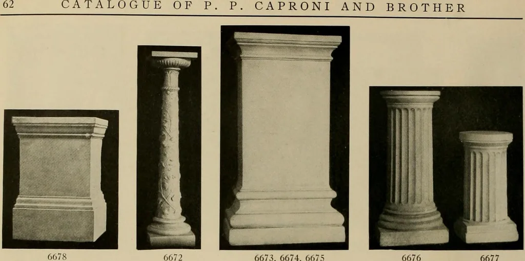 An illustration from Catalogue of plaster reproductions from antique, medieval and modern sculpture : subjects for art schools made and for sale by P.P. Caproni, 1913, leaf 63