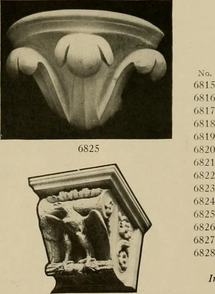 An illustration from Catalogue of plaster reproductions from antique, medieval and modern sculpture : subjects for art schools made and for sale by P.P. Caproni, 1913, leaf 65