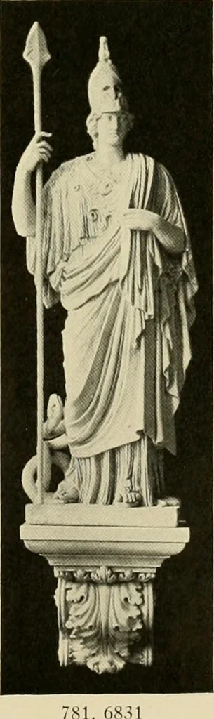 An illustration from Catalogue of plaster reproductions from antique, medieval and modern sculpture : subjects for art schools made and for sale by P.P. Caproni, 1913, leaf 66