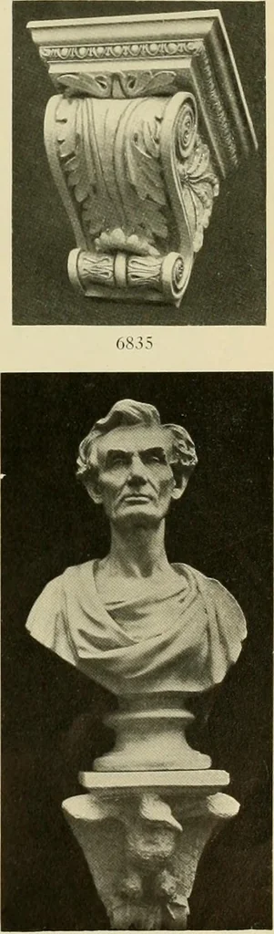 An illustration from Catalogue of plaster reproductions from antique, medieval and modern sculpture : subjects for art schools made and for sale by P.P. Caproni, 1913, leaf 66