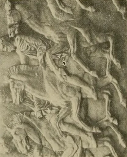 An illustration from Catalogue of plaster reproductions from antique, medieval and modern sculpture : subjects for art schools made and for sale by P.P. Caproni, 1913, leaf 71