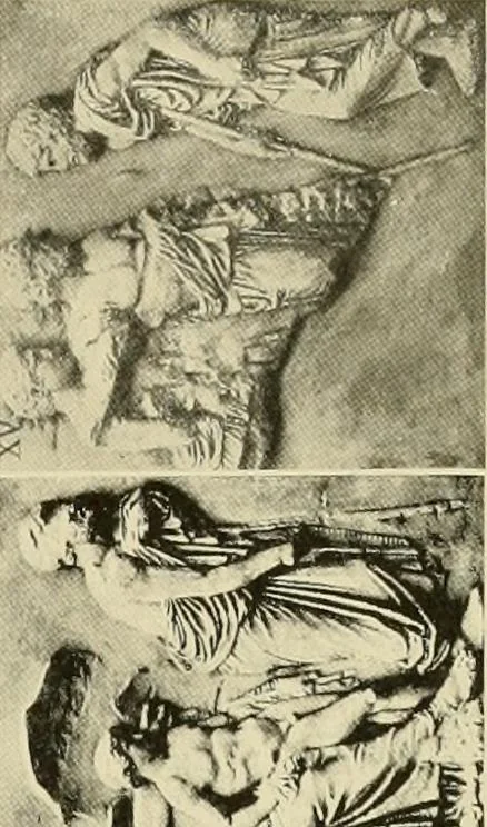 An illustration from Catalogue of plaster reproductions from antique, medieval and modern sculpture : subjects for art schools made and for sale by P.P. Caproni, 1913, leaf 72