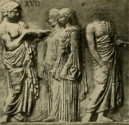 An illustration from Catalogue of plaster reproductions from antique, medieval and modern sculpture : subjects for art schools made and for sale by P.P. Caproni, 1913, leaf 73