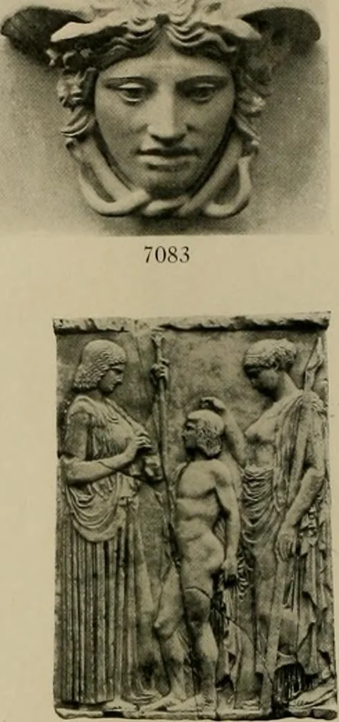 An illustration from Catalogue of plaster reproductions from antique, medieval and modern sculpture : subjects for art schools made and for sale by P.P. Caproni, 1913, leaf 77