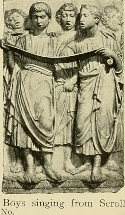 An illustration from Catalogue of plaster reproductions from antique, medieval and modern sculpture : subjects for art schools made and for sale by P.P. Caproni, 1913, leaf 80