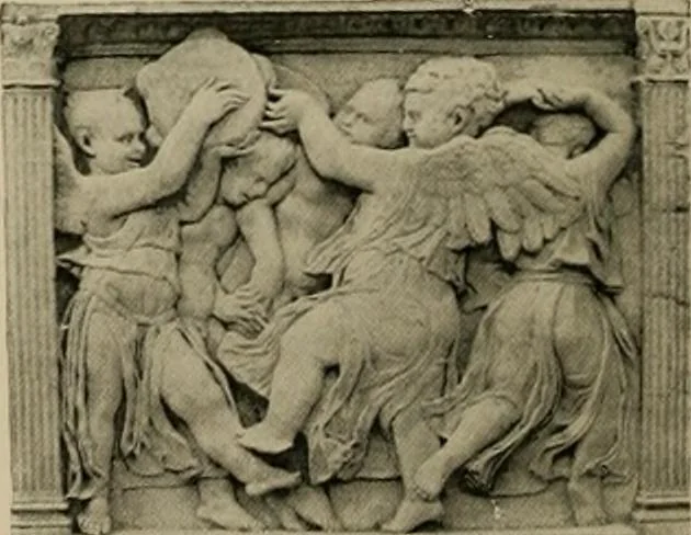 An illustration from Catalogue of plaster reproductions from antique, medieval and modern sculpture : subjects for art schools made and for sale by P.P. Caproni, 1913, leaf 81