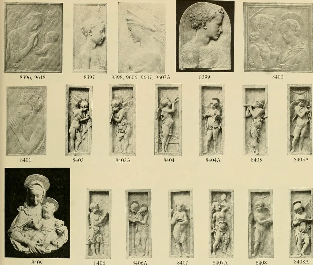 An illustration from Catalogue of plaster reproductions from antique, medieval and modern sculpture : subjects for art schools made and for sale by P.P. Caproni, 1913, leaf 84