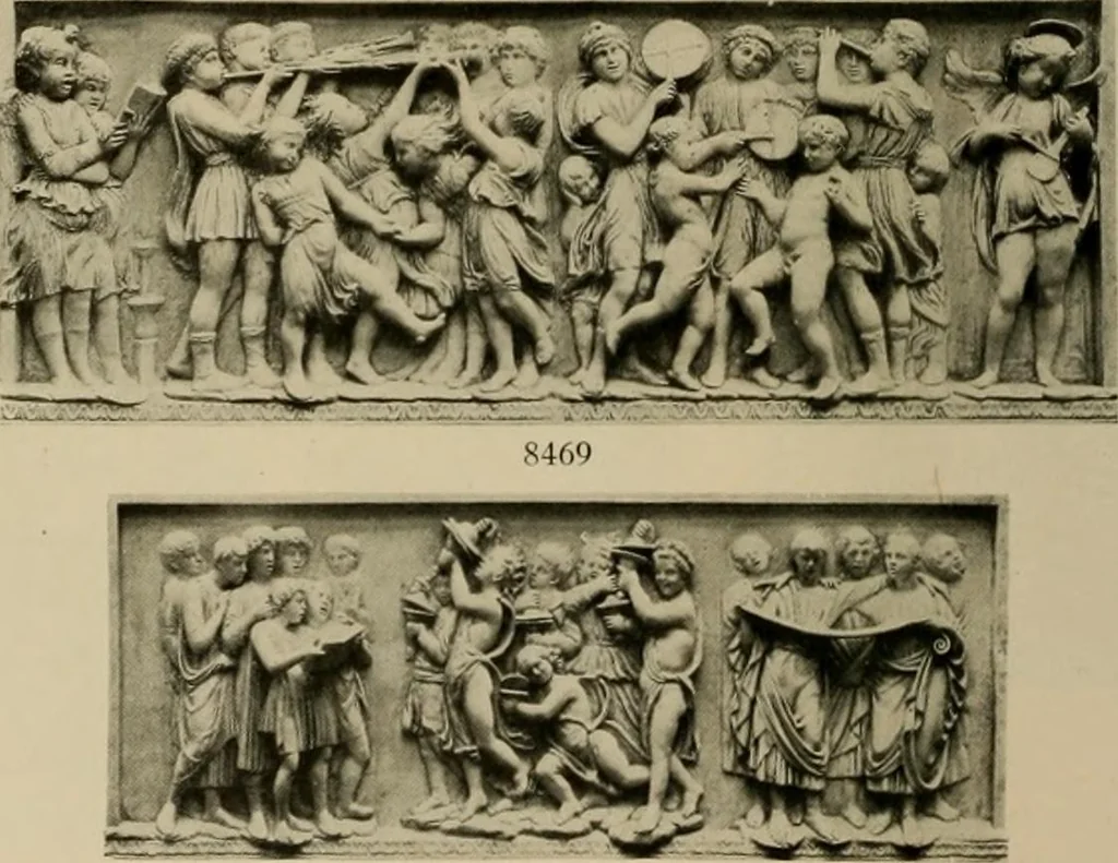 An illustration from Catalogue of plaster reproductions from antique, medieval and modern sculpture : subjects for art schools made and for sale by P.P. Caproni, 1913, leaf 85