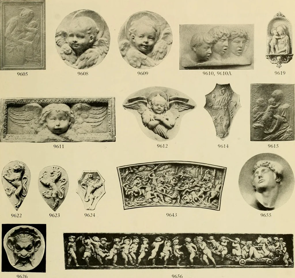 An illustration from Catalogue of plaster reproductions from antique, medieval and modern sculpture : subjects for art schools made and for sale by P.P. Caproni, 1913, leaf 86