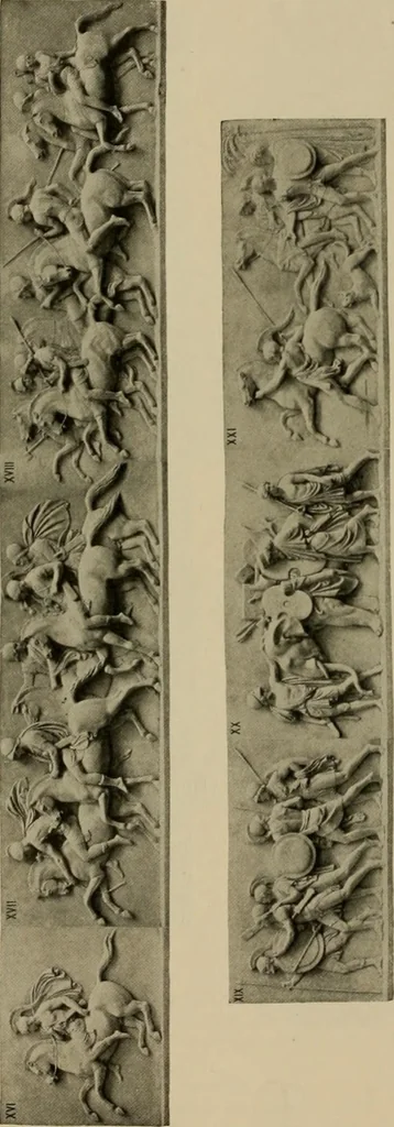An illustration from Catalogue of plaster reproductions from antique, medieval and modern sculpture : subjects for art schools made and for sale by P.P. Caproni, 1913, leaf 89