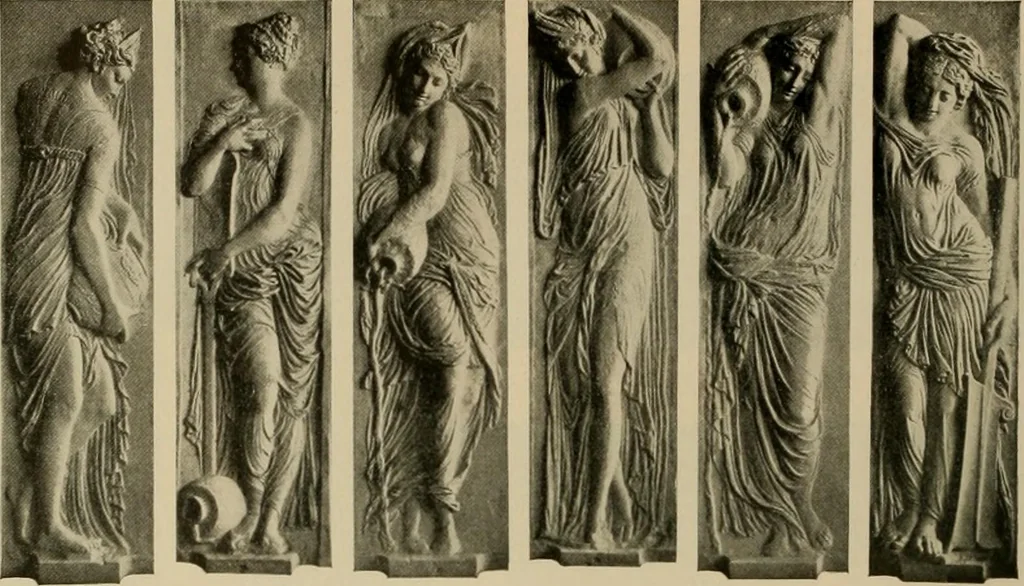 An illustration from Catalogue of plaster reproductions from antique, medieval and modern sculpture : subjects for art schools made and for sale by P.P. Caproni, 1913, leaf 91